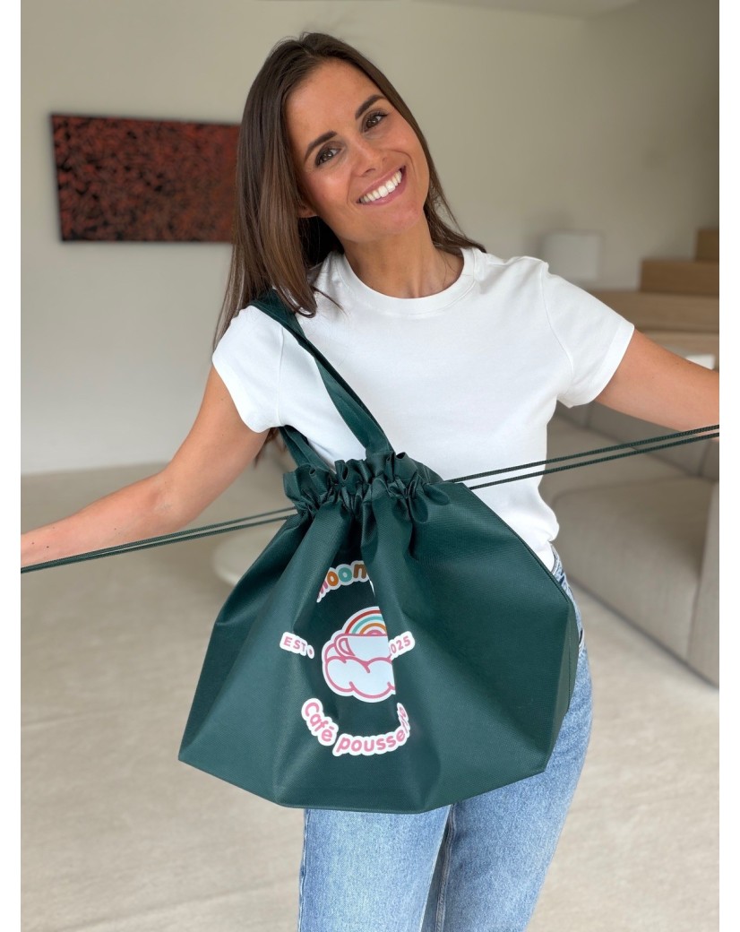 Nice Reusable Bag Forest Green L (58x24x35cm)