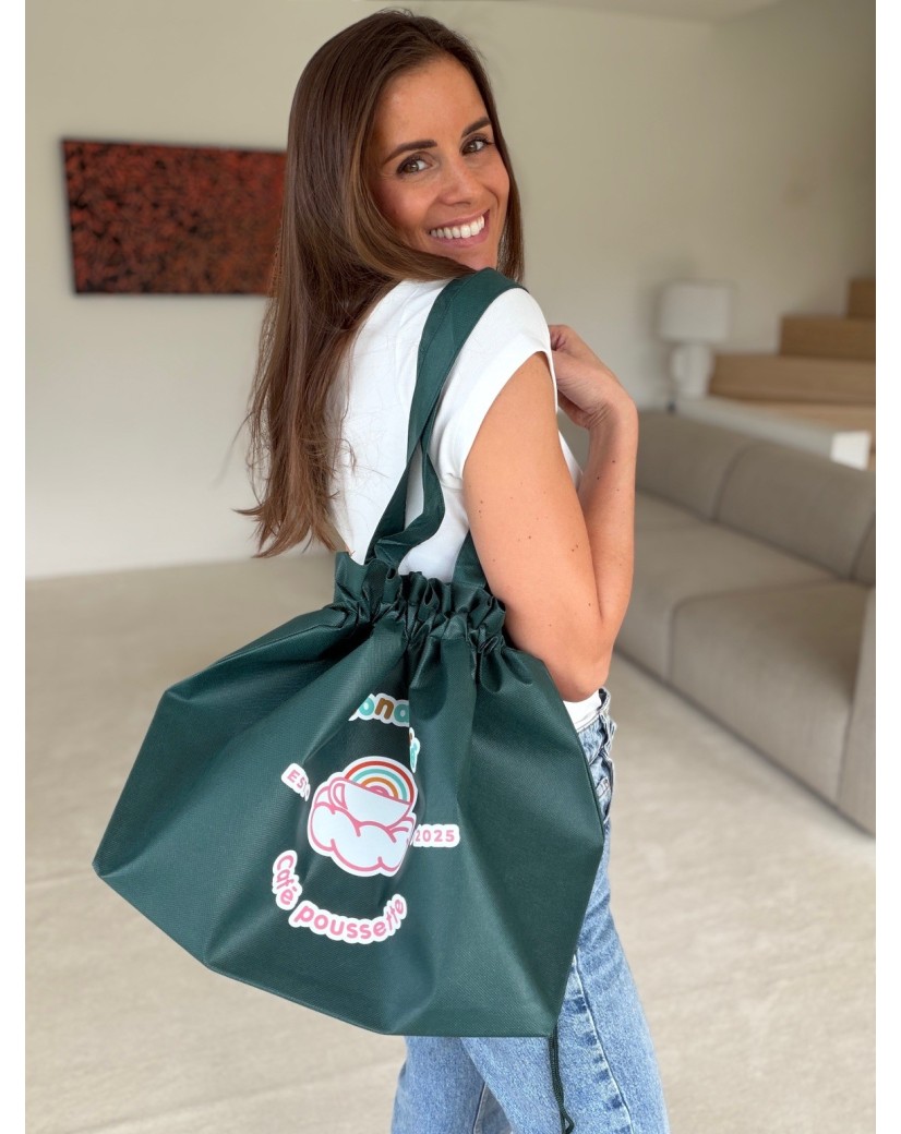 SAC NICE VERT SAPIN L (58x24x35cm)