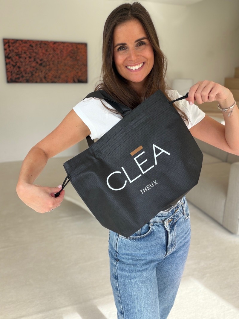 Sac Non Tissé Personnalisé Noir – Cabas Publicitaire modèle Nice M | Moonpack