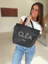 TASCHE NICE SCHWARZ – M (40x14x30 cm)