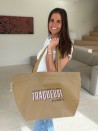 Nice Tragetasche Beige L (58x24x35cm)