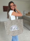 Sac Nancy Léopard — Sac réutilisable 43x15x36cm | Moonpack