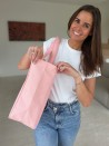 Sac cabas réutilisable – Nancy Rose (43×15×36 cm)