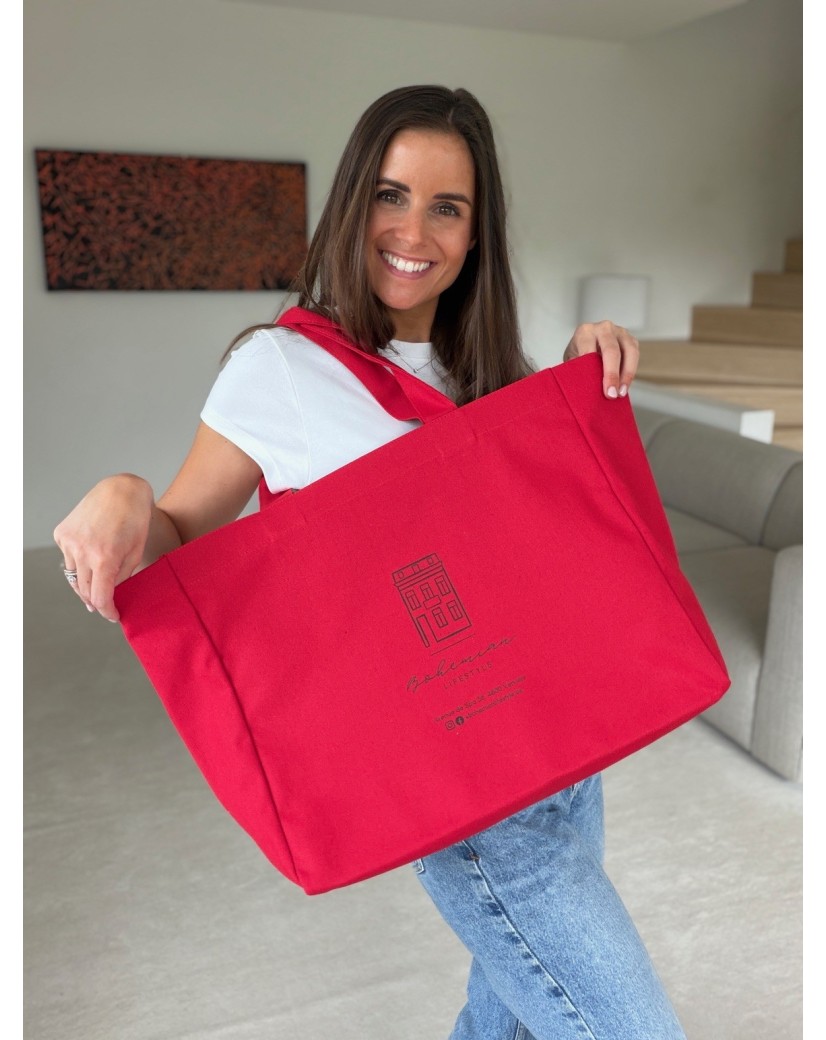 Tragetasche NANCY – ROT (43x15x36cm)