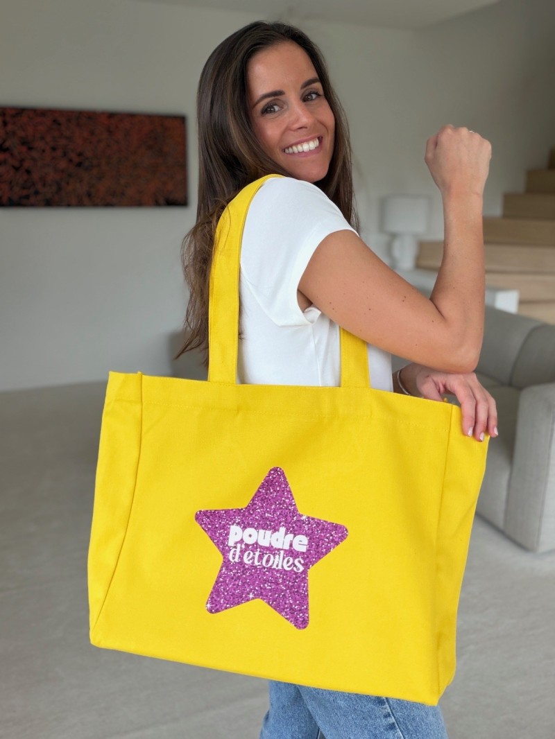 SAC NANCY - JAUNE (43x15x36cm)