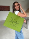 SAC GRENOBLE - VERT -  L (42x12x35cm)