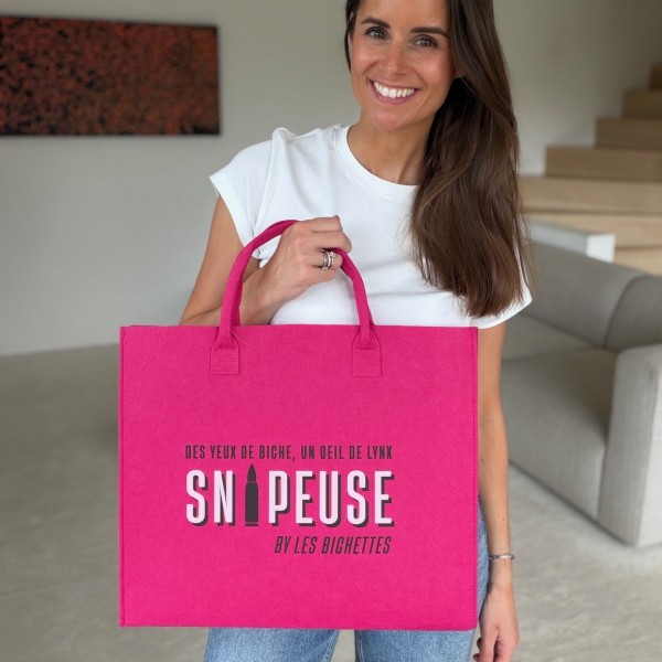 SAC GRENOBLE - FUSCHIA -  L (42x12x35cm)