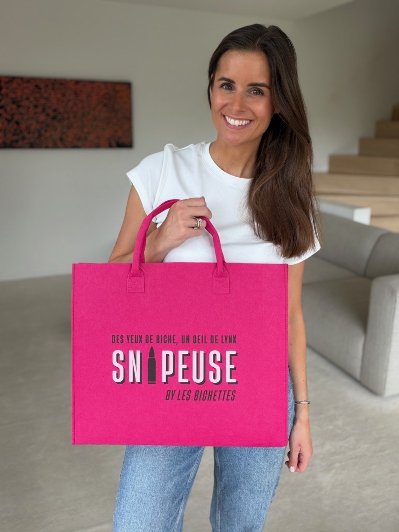 GRENOBLE BAG - PINK - L (42x12x35cm)