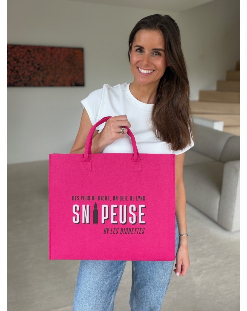 GRENOBLE BAG - PINK - L (42x12x35cm)