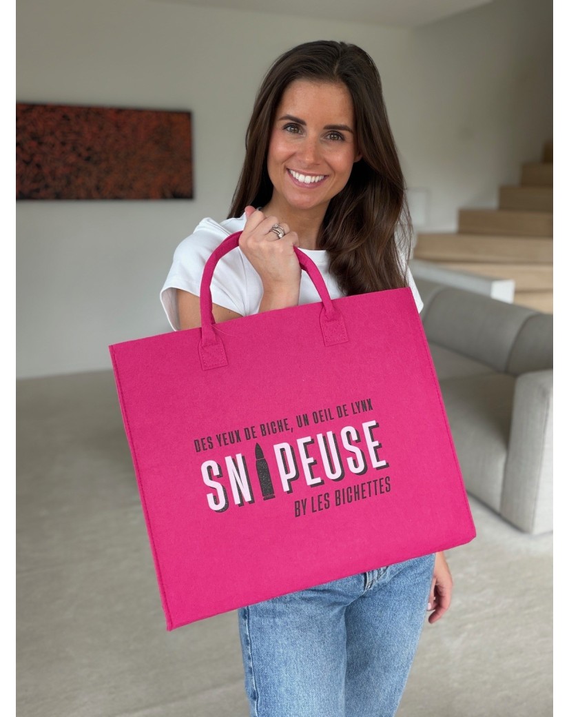 GRENOBLE BAG - PINK - L (42x12x35cm)