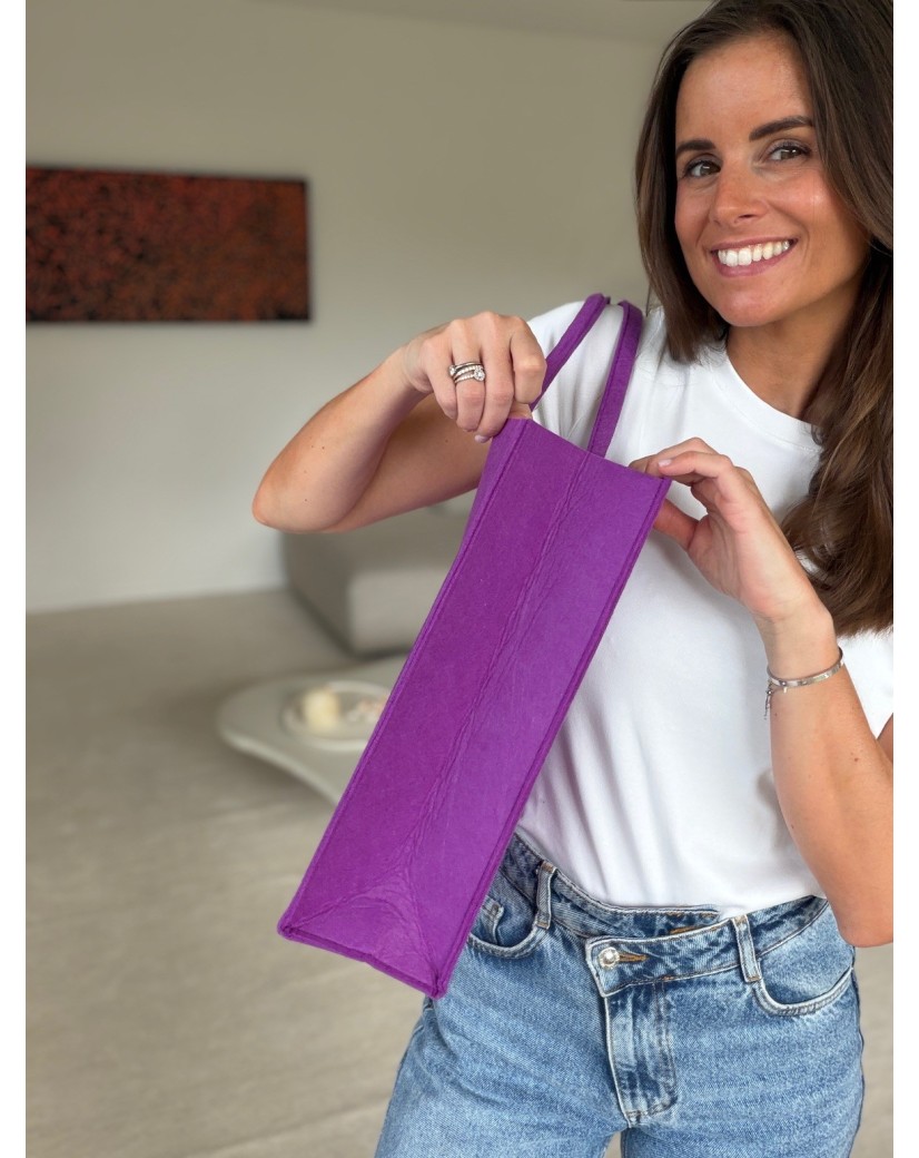 GRENOBLE BAG - MAUVE - L (42x12x35cm)