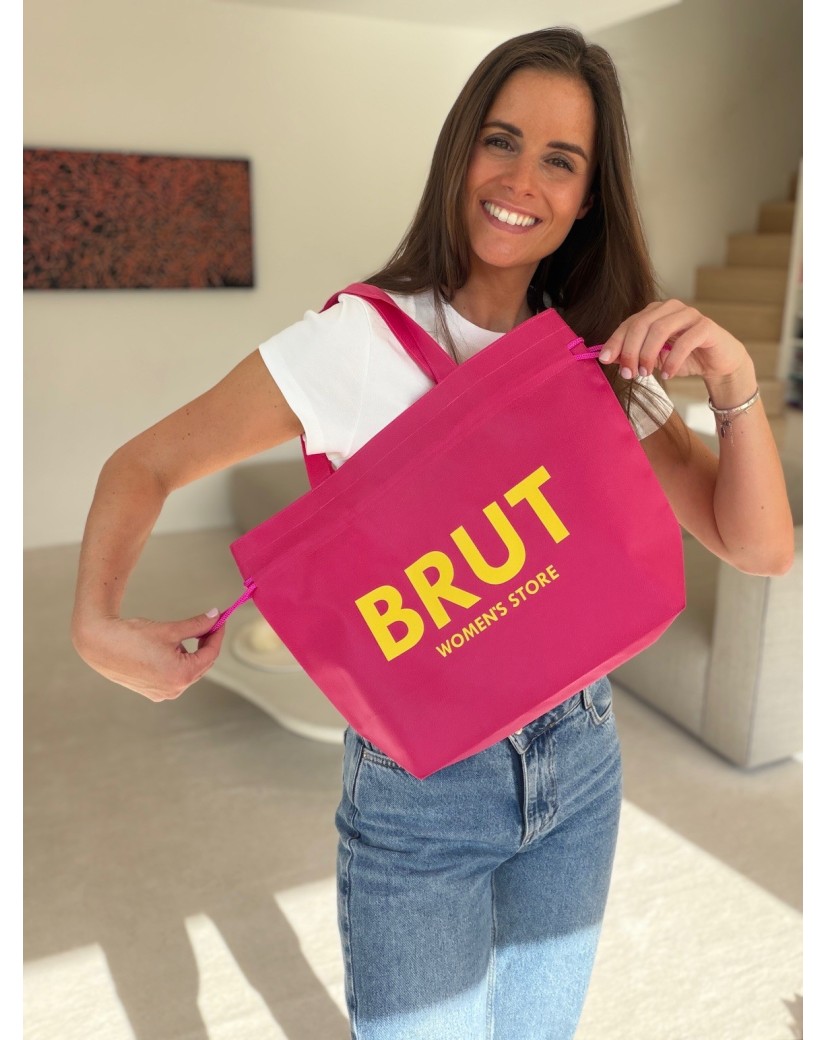 Nice Reusable Bag Fuchsia - M (40x14x30cm)