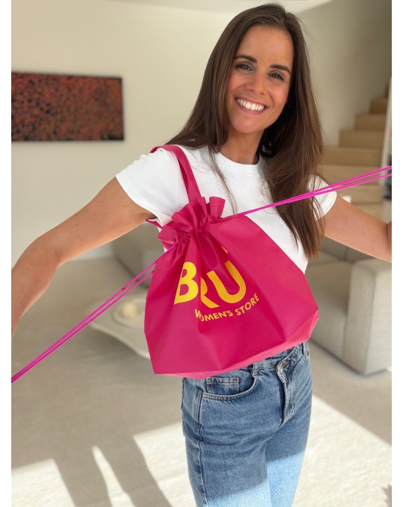 SAC NICE FUCHSIA - M (40x14x30cm)