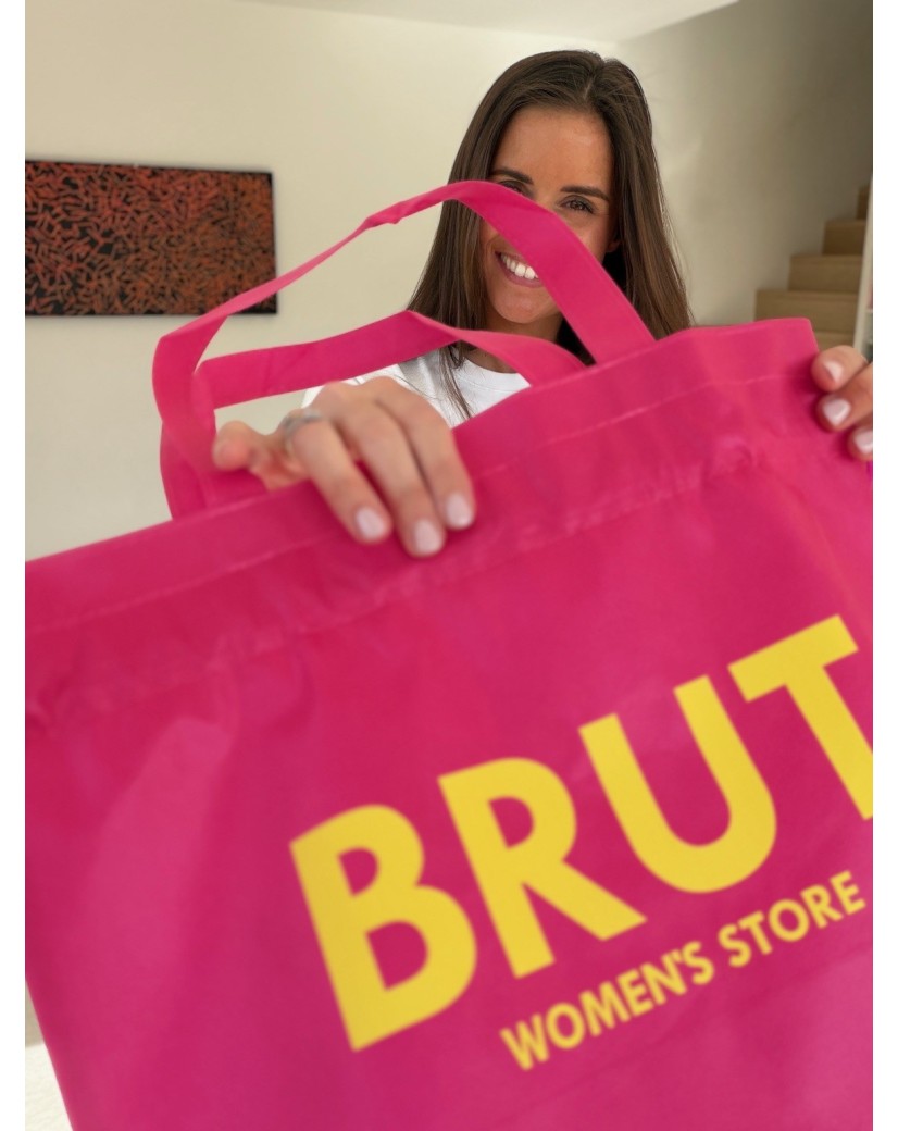 Nice Reusable Bag Fuchsia - M (40x14x30cm)