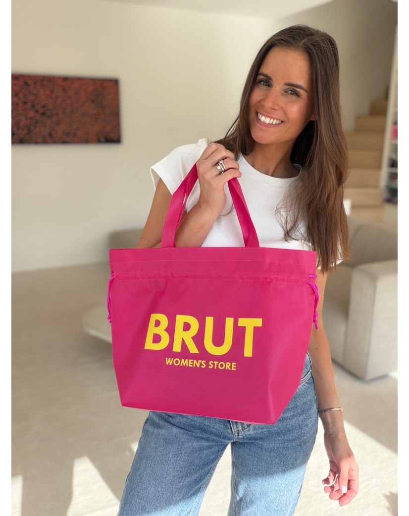 Nice Reusable Bag Fuchsia - M (40x14x30cm)