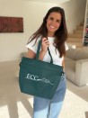 Bolso reutilizable Nice Verde Abeto - M (40x14x30cm)