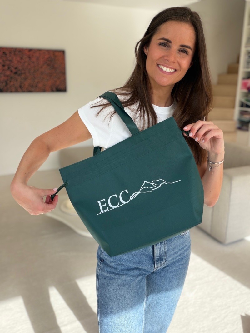 Nice Tragetasche Tannengrün - M (40x14x30cm)