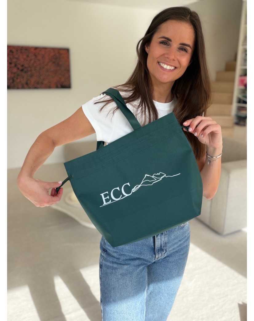 SAC NICE VERT SAPIN - M (40x14x30cm)