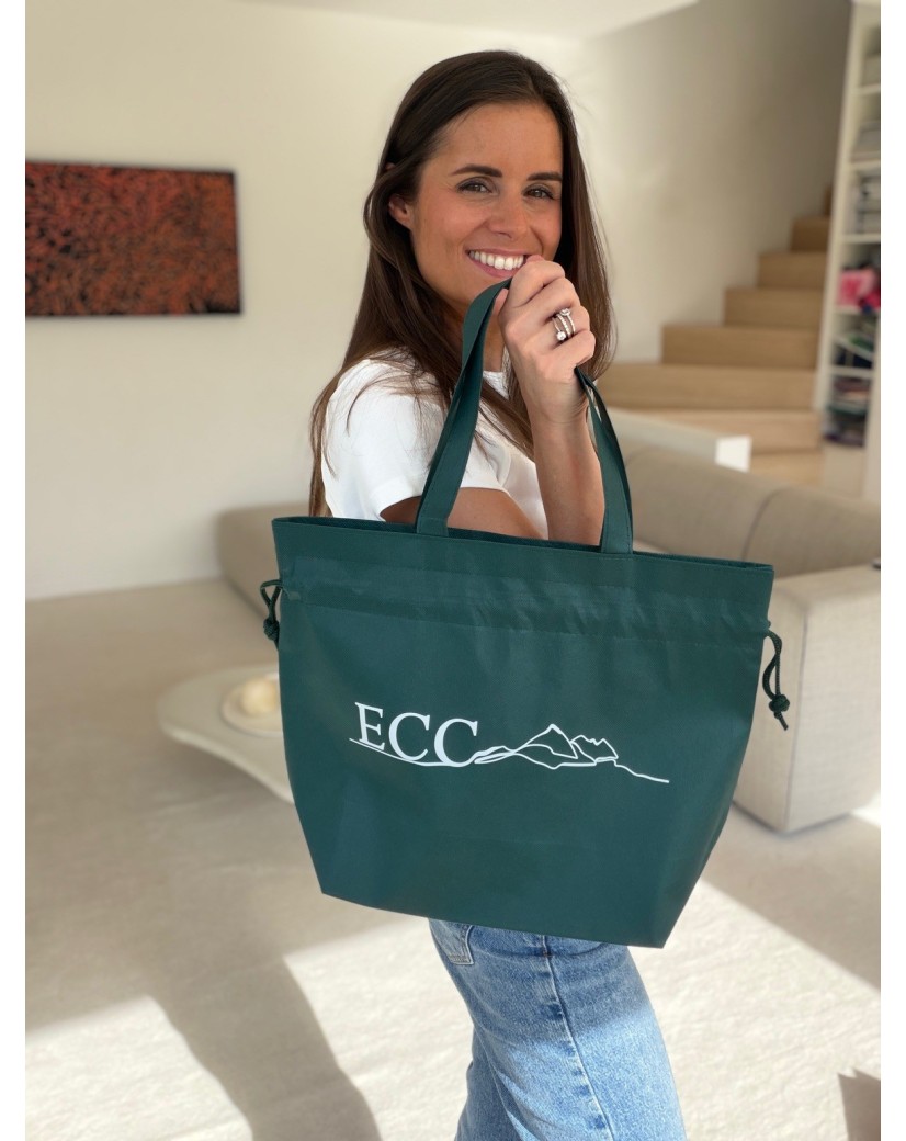 Bolso reutilizable Nice Verde Abeto - M (40x14x30cm)