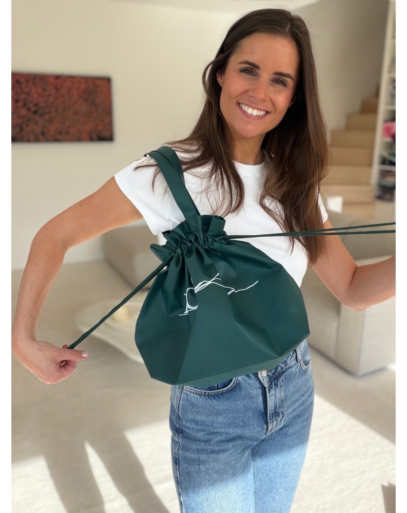 Nice Reusable Bag Forest Green - M (40x14x30cm)