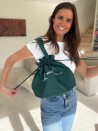 Bolso reutilizable Nice Verde Abeto - M (40x14x30cm)