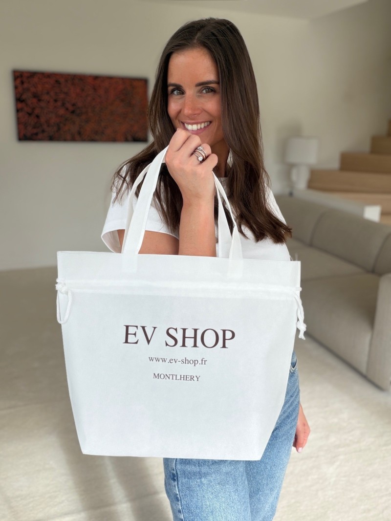 SAC NICE BLANC - M (40x14x30cm)