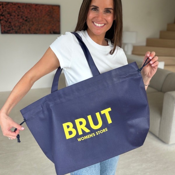 Sac Non Tissé Personnalisé Bleu Marine – Cabas Publicitaire modèle Nice L