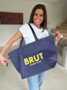 NICE BLUE BAG L  (58x24x35cm)
