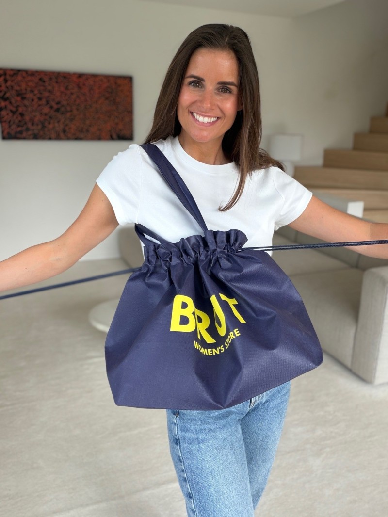 NICE BLUE BAG L  (58x24x35cm)