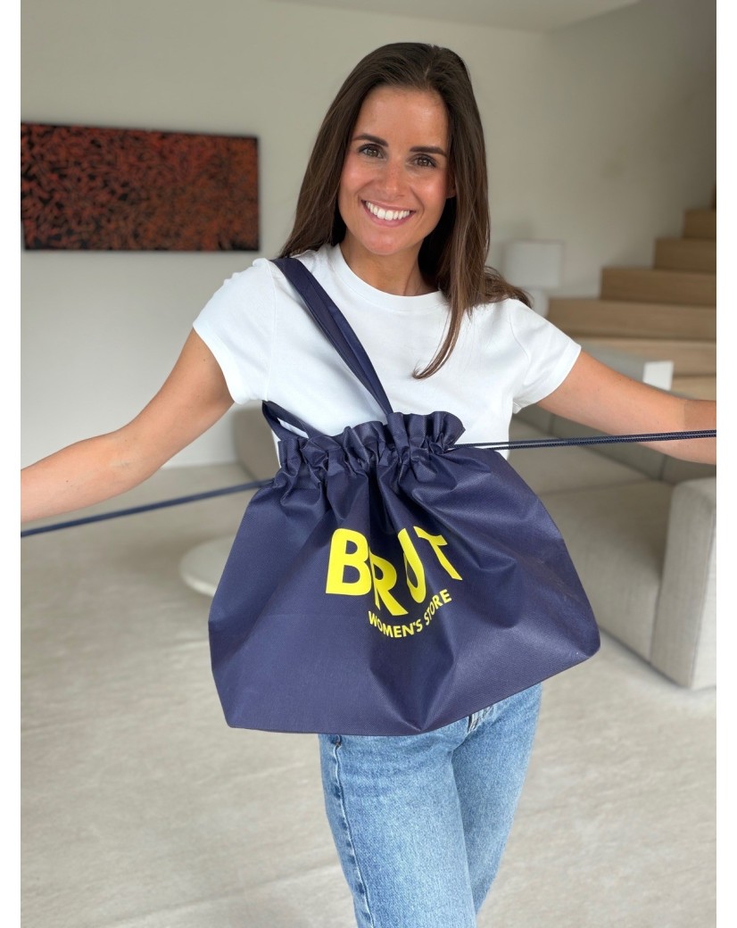 Sac Non Tissé Personnalisé Bleu Marine – Cabas Publicitaire modèle Nice L