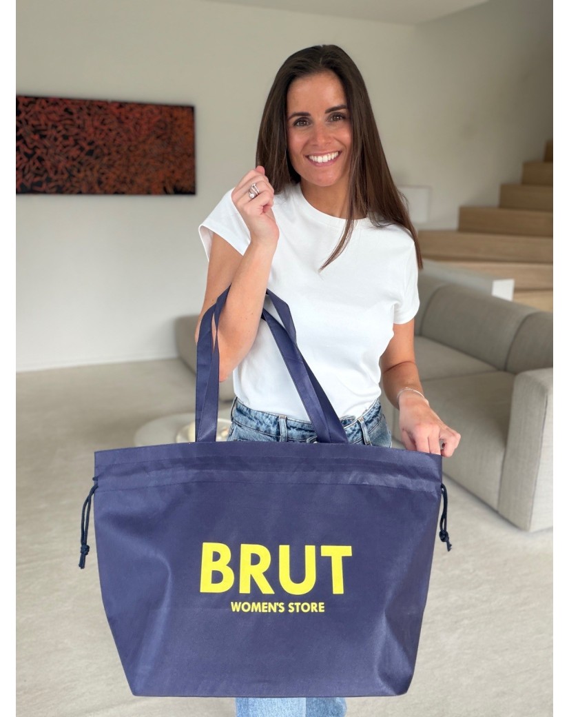 Sac Non Tissé Personnalisé Bleu Marine – Cabas Publicitaire modèle Nice L