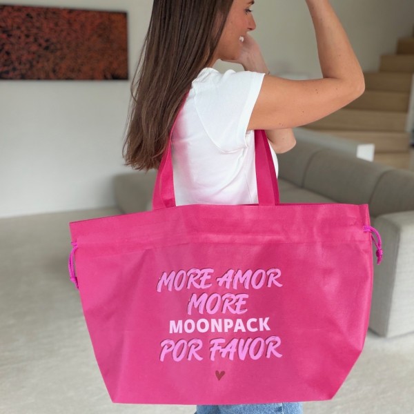 BOLSA NICE ROSA L (58x24x35cm)