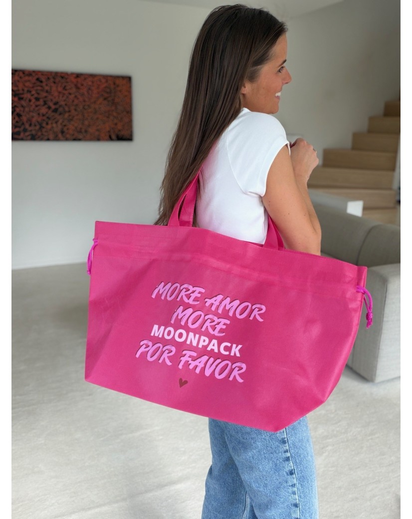 BOLSA NICE ROSA L (58x24x35cm)