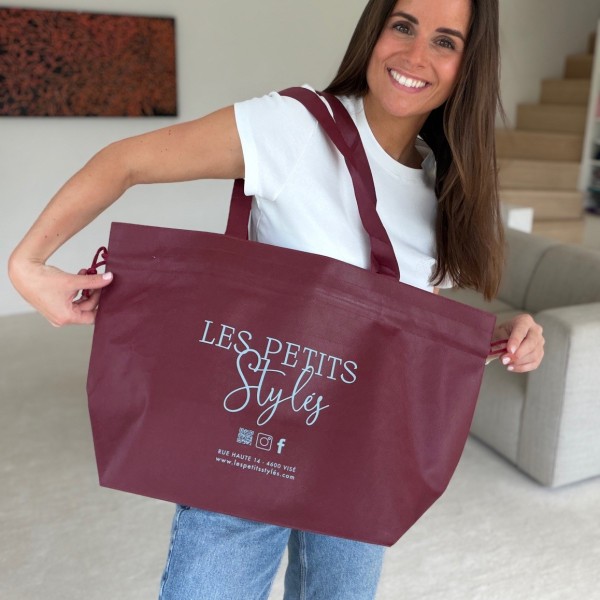 Nice Tragetasche Bordeaux L (58x24x35cm)