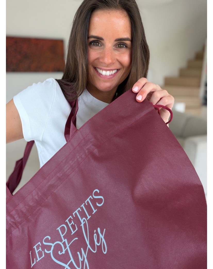 SAC NICE BORDEAUX L (58x24x35cm)