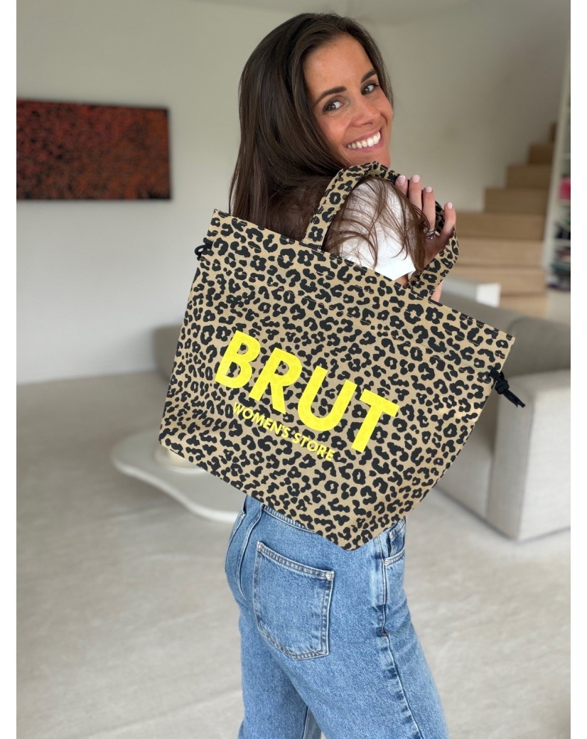 Tasche NICE Leopard – M (40 x 14 x 30 cm)