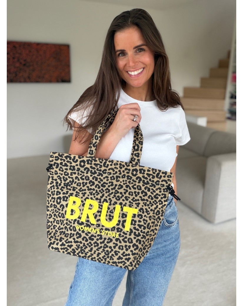 Bolsa NICE Leopardo – M (40 x 14 x 30 cm)