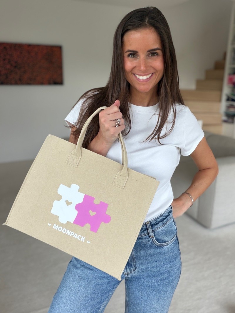 GRENOBLE BAG - BEIGE - M (35,5x11x28,5cm)