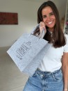 SAC GRENOBLE - GRIS CLAIR - M (35,5x11x28,5cm)