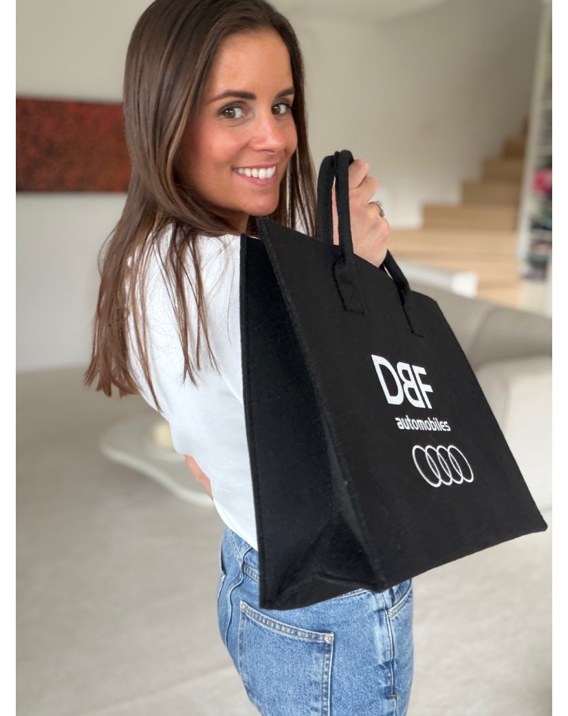 Bolso Grenoble - Black - M (35.5x11x28.5cm)