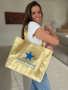 SAC MIAMI - DORÉ - (42x12x35 cm)