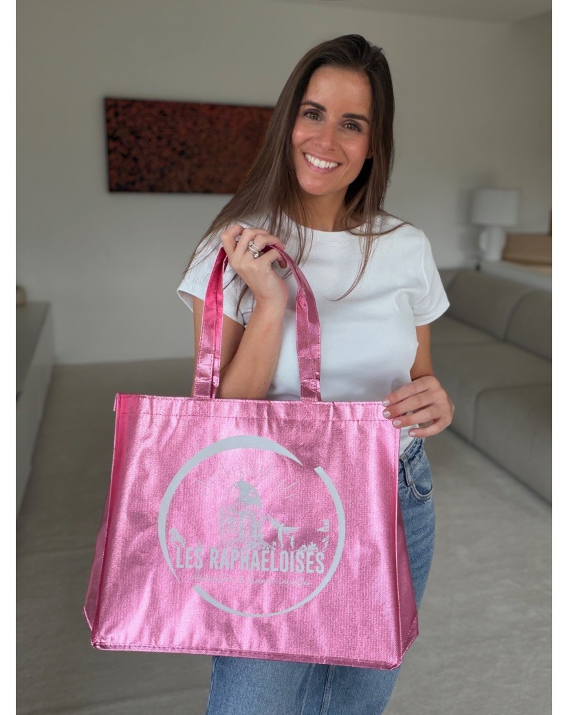 DRAAGTAS MIAMI - ROZE - (42x12x35 cm)