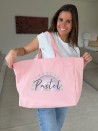 Sac cabas réutilisable – Nancy Rose (43×15×36 cm)