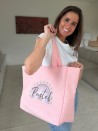 Sac cabas réutilisable – Nancy Rose (43×15×36 cm)