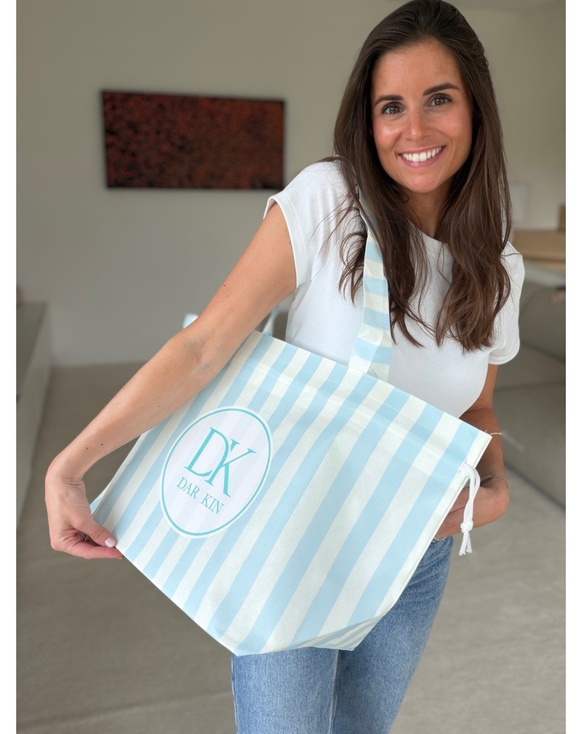 Bolsa NICE LINEA Azul – L (58 x 24 x 35 cm)