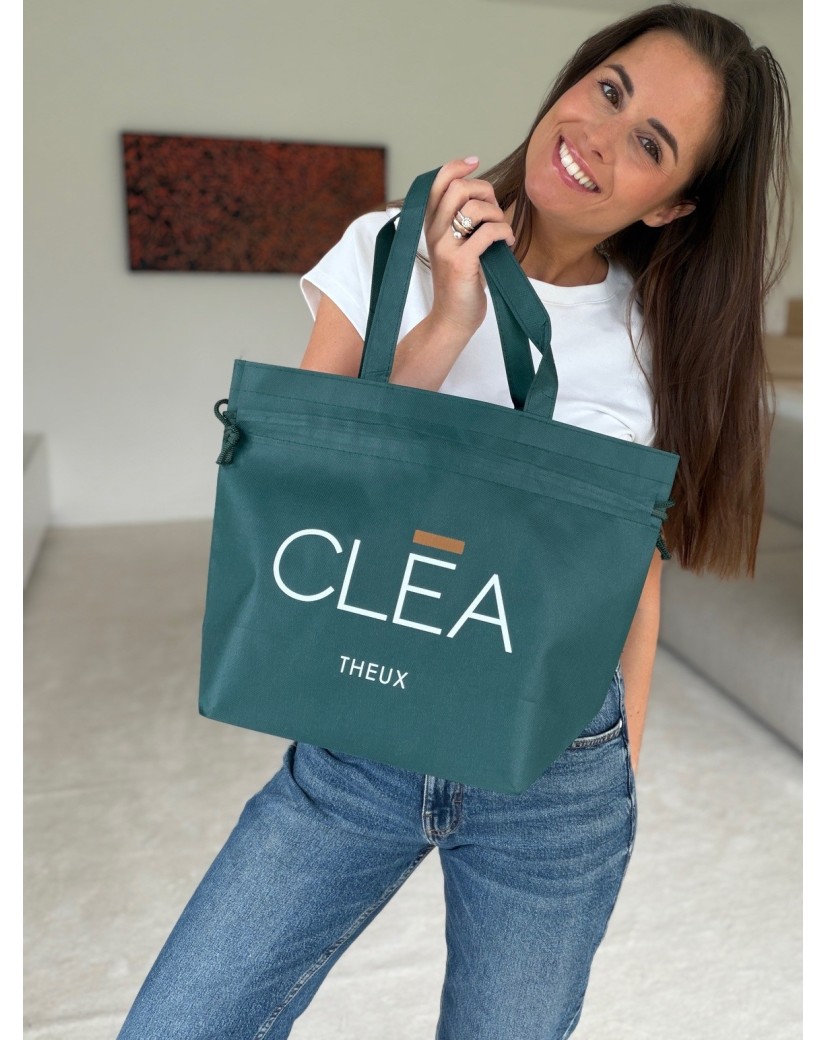 SAC NICE VERT SAPIN - M (40x14x30cm)