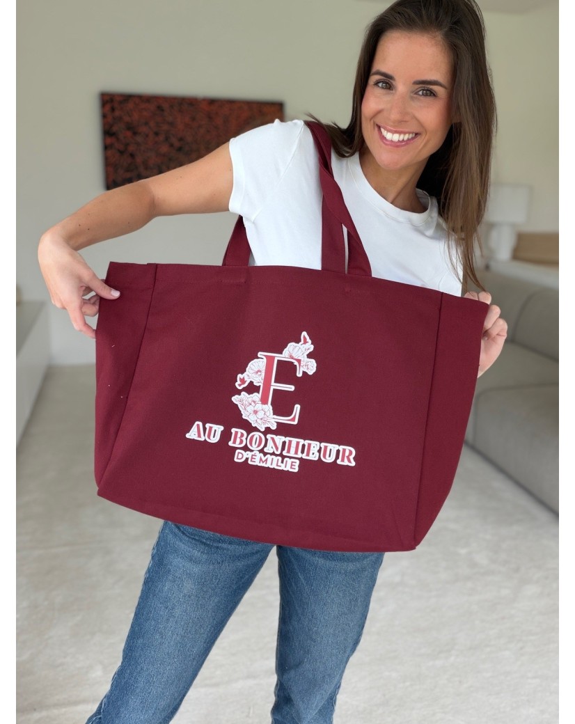 NANCY Bag – BORDEAUX (43x15x36cm)