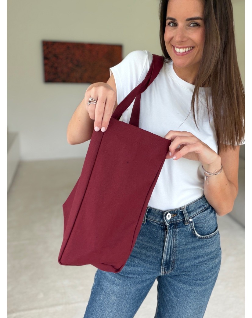 Bolso NANCY – BORDEAUX (43x15x36cm)