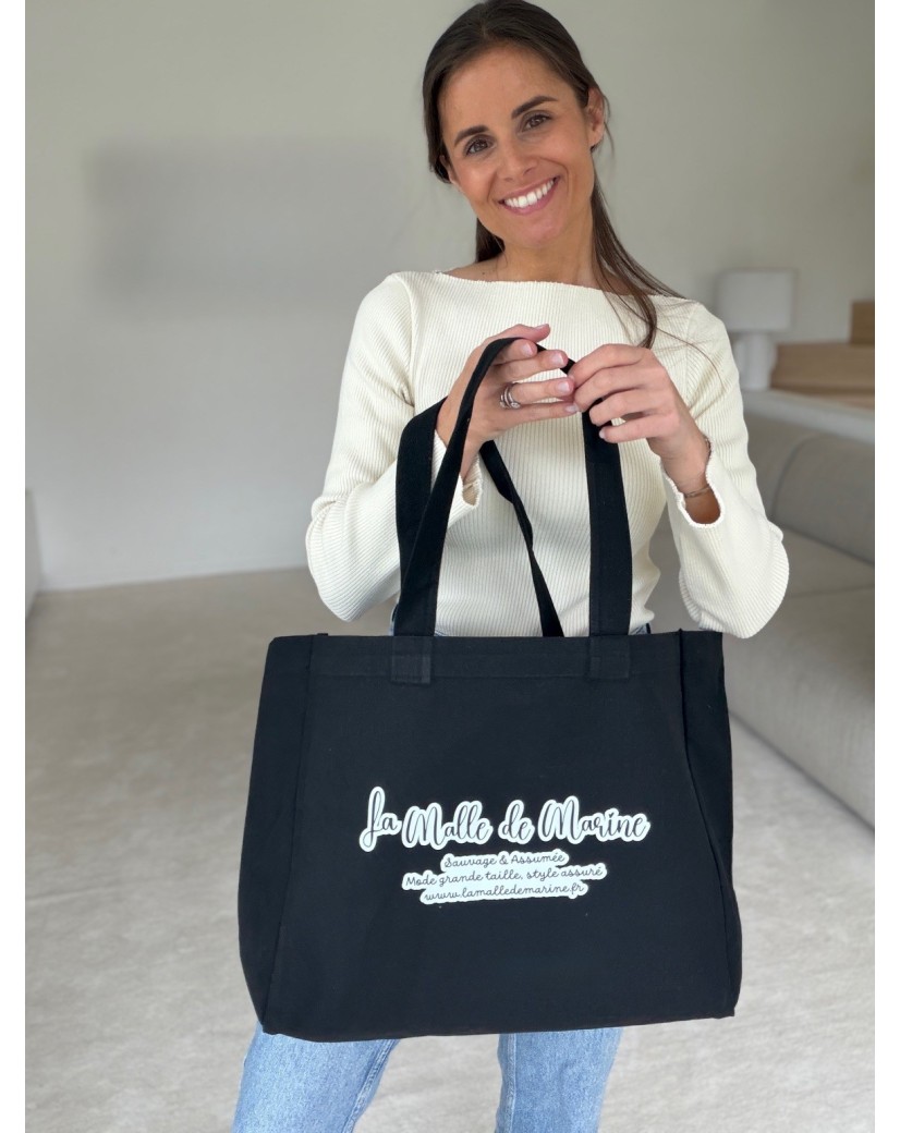 NANCY Bag – Black (43x15x36cm)