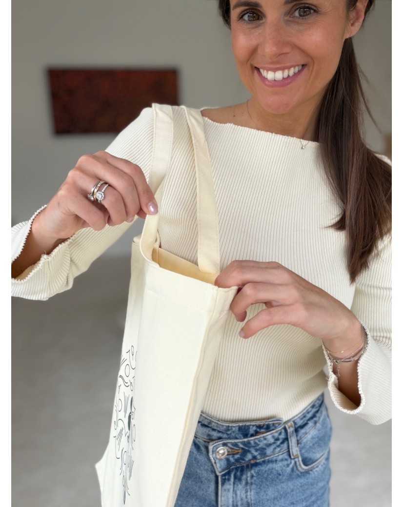 SAC VIENNE - NATUREL (35x38,5cm)